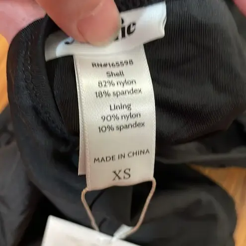 ANDIE The Tulum One Piece Swimsuit Black Size XS NWT