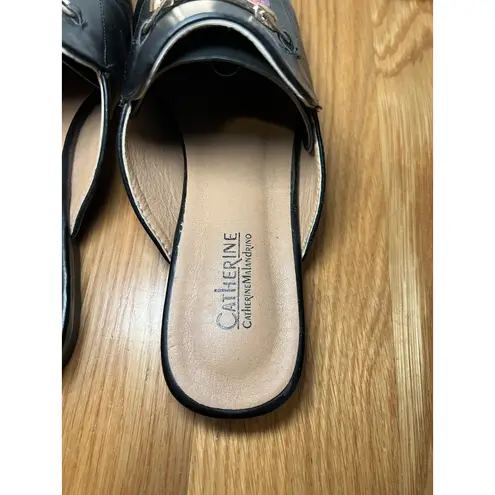 Catherine Malandrino Shoes Womens Size 8 Slip On Mule Embroidered Pink Rose