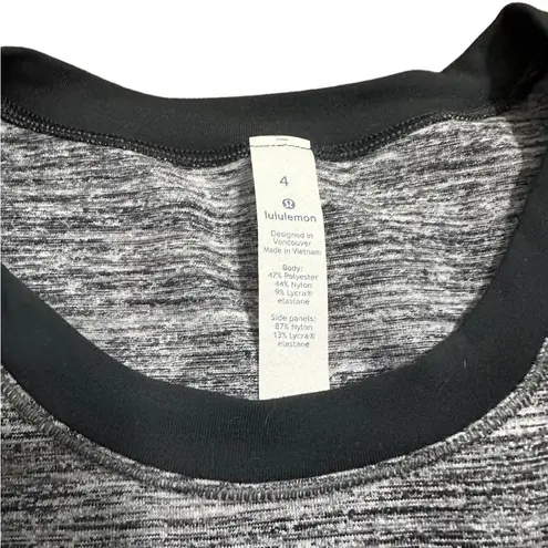 Lululemon  time to sweat short sleeve size 4