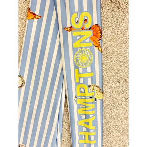 SoulCycle Goldsheep X Soul Cycle Hamptons Striped Butterfly Leggings 