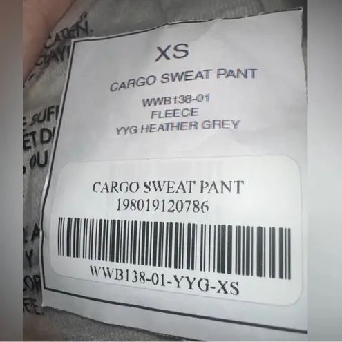 We Wore What NWT Gray Cargo Sweatpants