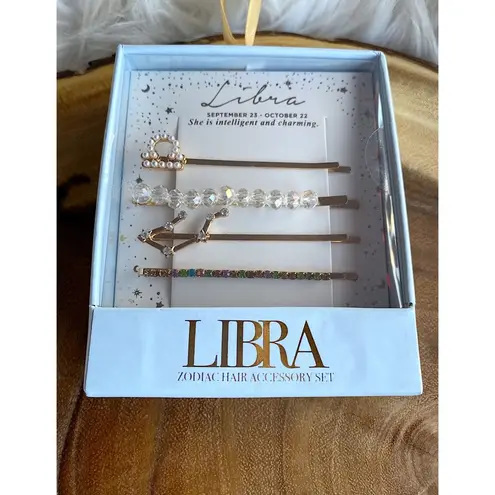 NWT Libra Zodiac Hair Accessory Set