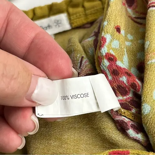 Poupette St. Barth Boho Long Sleeve Mini Dress Womens Size Medium Viscose *FLAWED