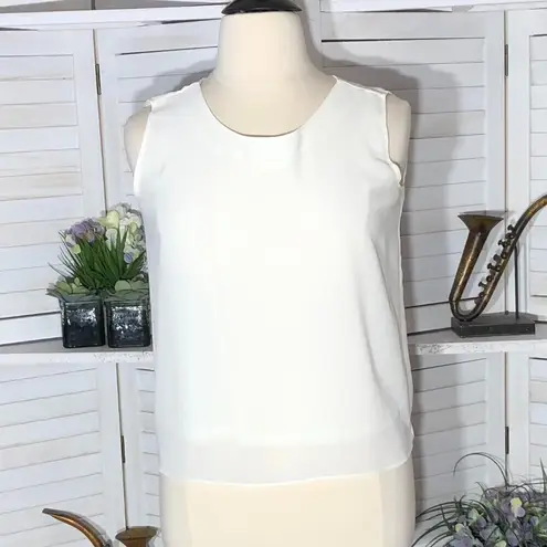 Vintage Beaded Cream Floral Top and Cardigan Set Large