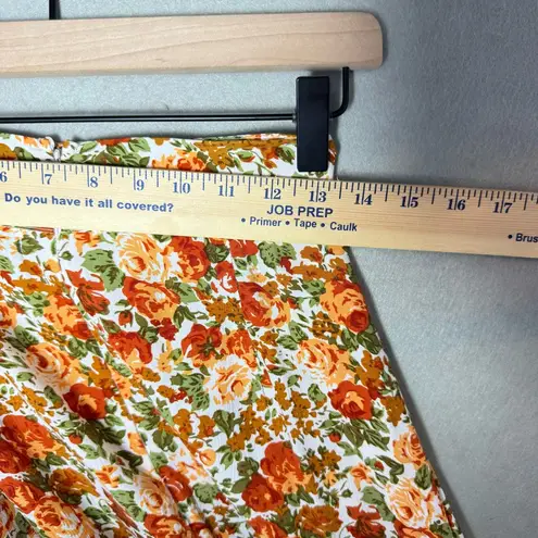 Faithfull the Brand Faithful the Brand Women’s Asiya Skirt in Apricot Le Rose Floral US 8/L Revolve