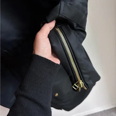 Veronica Beard Nylon Utility Jacket Navy Size 6