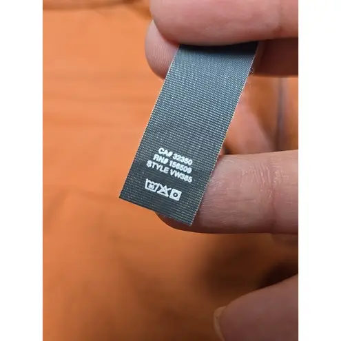 Vuori Ripstop Shorts Women Sz L Coral Cinnamon Organic Cotton Lightweight Hiking