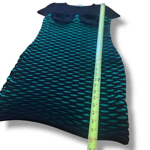 Missoni Black Green Stretchy Cut Out Mini Dress ā Size Small