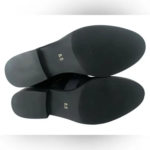 Band of the free Hawthorne suede buckle ankle boots black 8.5