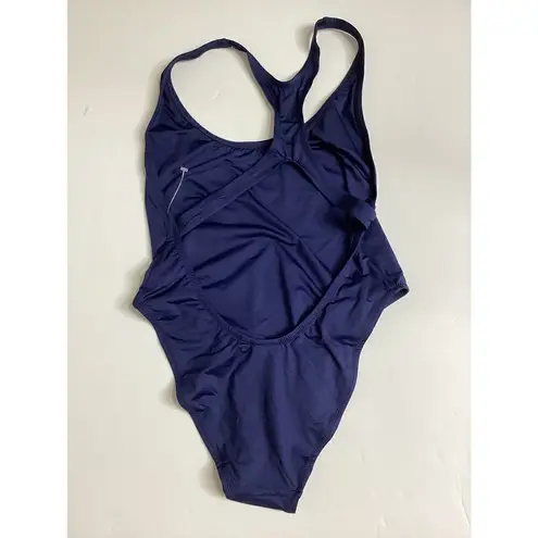 Milly New. Cabana navy one piece swimsuit.