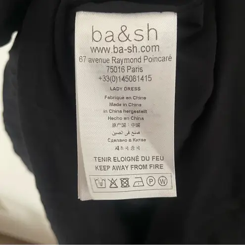 Ba&sh Lady Metallic Lurex Midi Dress