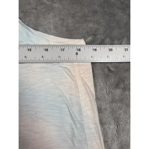 Sundry Tank Top Womens 2 Medium Blue White Tie Dye Racerback Lightweight Soft