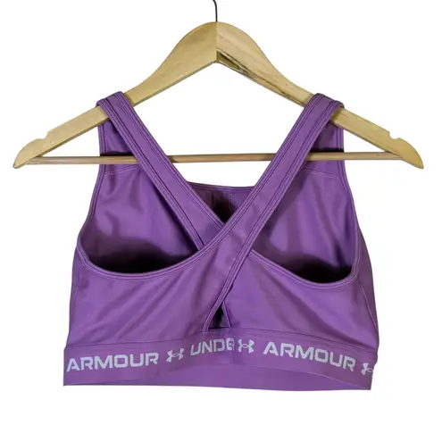Under Armour  Purple Sports Bra Womens XXL Compression Performance Athleisure