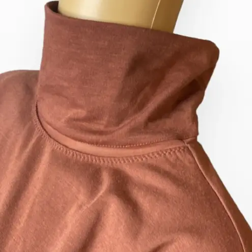 Athleta Dresses Athleta Industry Turtleneck Midi Dress Ruched SZ L… Size L