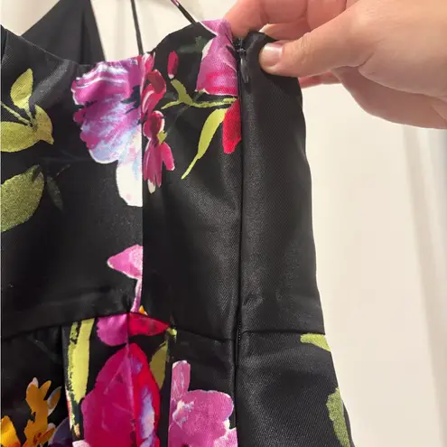 BCX  Black Floral Maxi Dress - Image 6