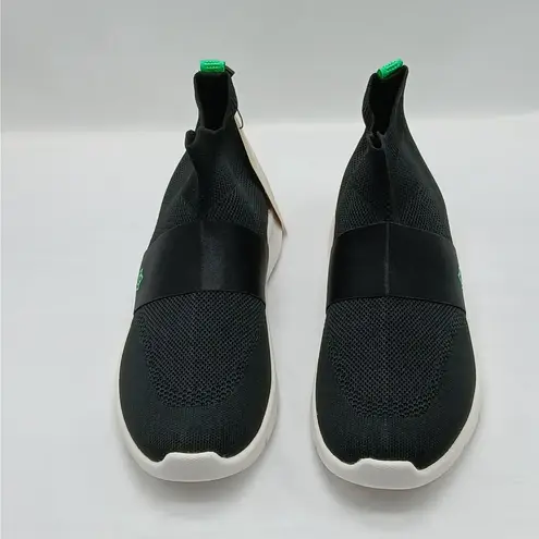 Spenco Karma Deluxe Sneaker Boot Womens 9.5B Black Pull On Stretch Comfort Shoes Size 9.5