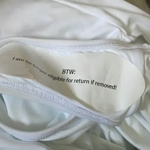 ANDIE The Tulum One Piece Swimsuit White Size S NWT minimalist