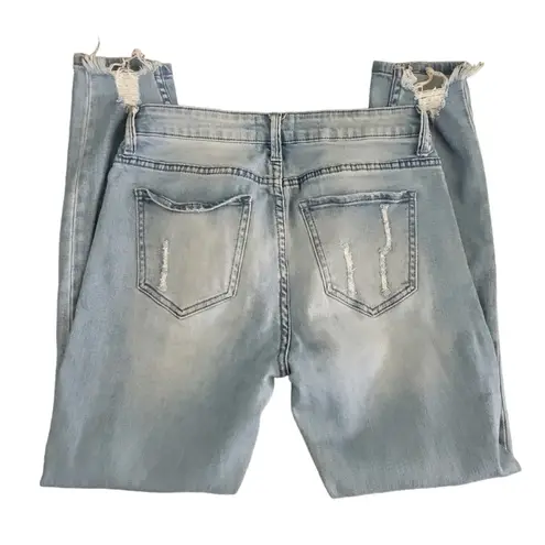 Evidnt Los Angeles Womens 27 Distressed Skinny Jeans