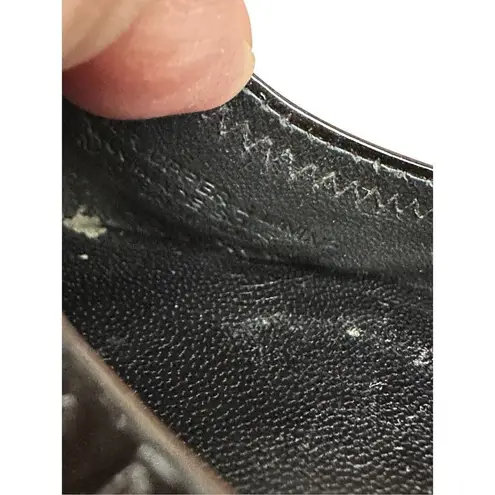 Torry Burch Patent Flat Ballet Black Leather Shoes Size 9Mp