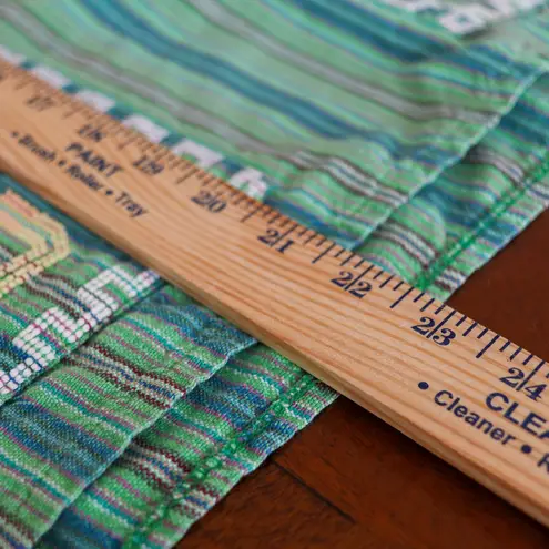 Vintage Mayan Huipil Tunic Top Made in Guatemala Embroidered Birds Youth S Green Size XXS