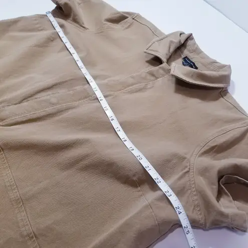 Universal Standard Stretchy Jumpsuit Wide Leg Front Pockets Collared