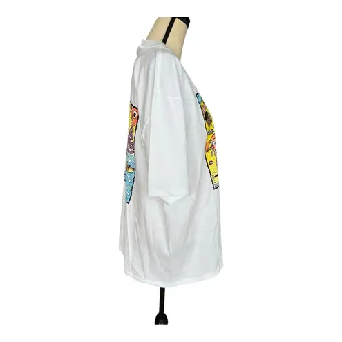 Vintage 90s 7UP Uncola Island Graphic White T