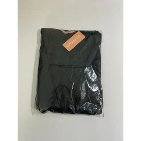 Thirdlove NWT Third Love Black Satin Robe OS Soft Elegant Loungewear Gift Holidays Getaway