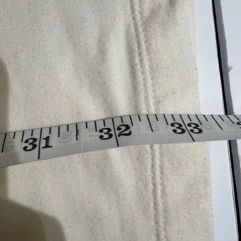 Lux Off White Hoodie Dress or Swim Cover Up Casual Summer Vacation Pool Beach Size L