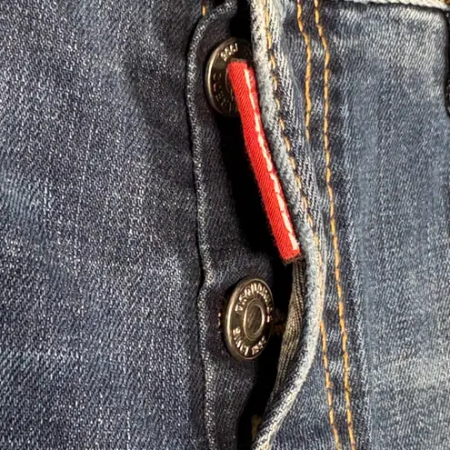 Dsquared2 Cool Girl Cropped Jeans Women's Size IT 40 US 4 Blue Stretch Denim