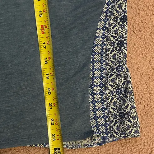 Wild Blue XL  X Sadie Robertson Blue T Shirt Lightweight Scarf Mediterranean