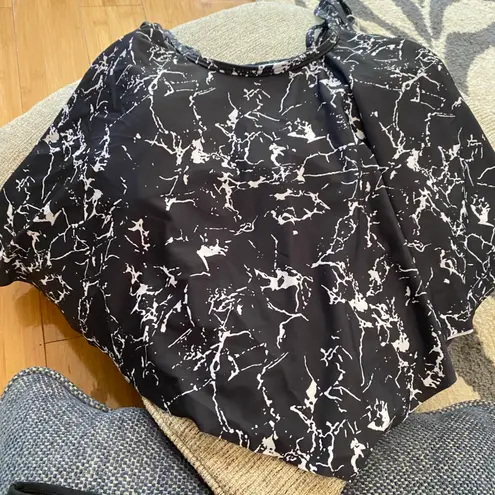 Souqfone Women Two Piece Ruffled Flounce High Waisted Bikini