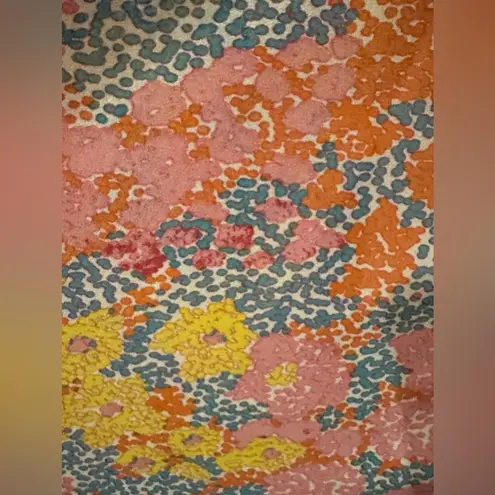 Meet Me In Santorini Smocked Bodice Floral Sleeve Mini Dress. Size Large Pink