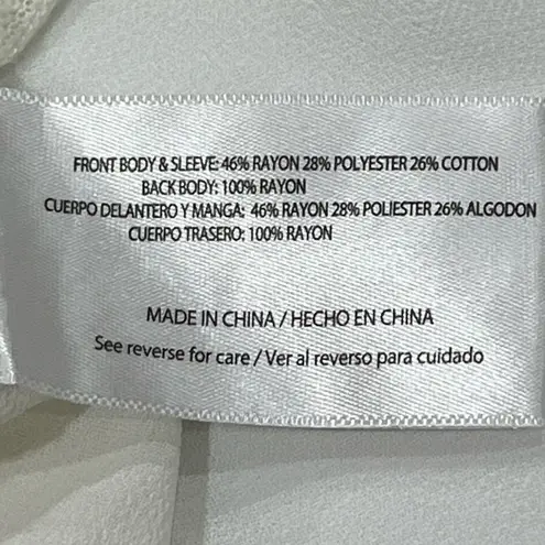 Z by Zobha Teal Ombre Lightweight Long Sleeve Top Size Small Green