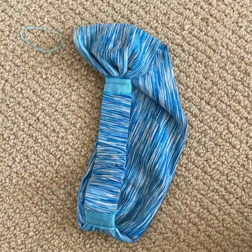 NEW Women’s Activewear Headband Blue Heathered Stretchy One Size