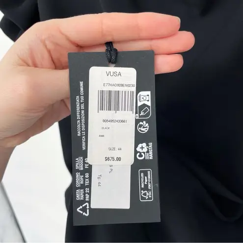 Versace Jeans Couture Women's Black Embellished Off The Shoulder A