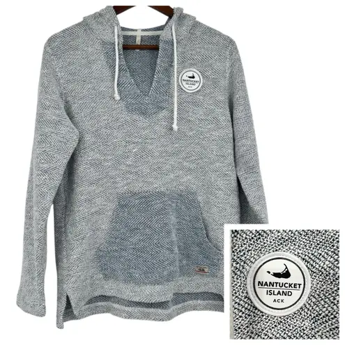 VINTAGE Techstyles Nantucket Island Ack pullover hoodie sweatshirt size medium