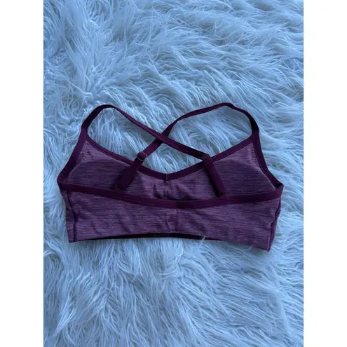 Vitality Daydream V Bra BlackBerry Rose Size Large Pink