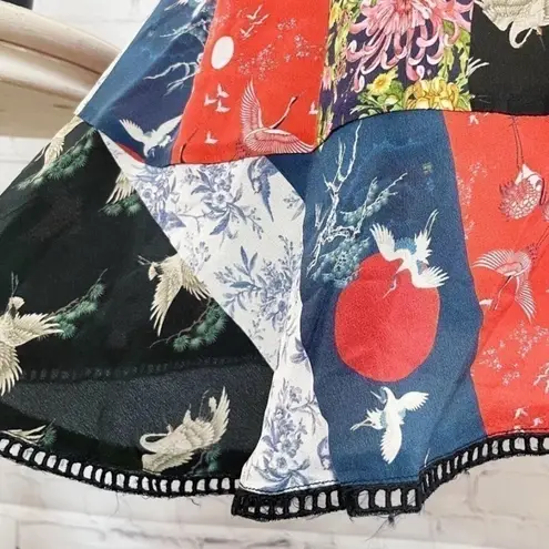 Johnny Was silk “Splendid Sednea Tunic” NWT