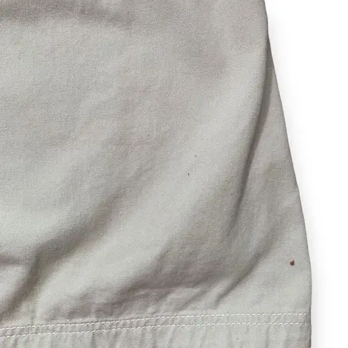 Vintage 90s Embroidered Dress Pistachio Green Lightweight Denim Floral Midi Green