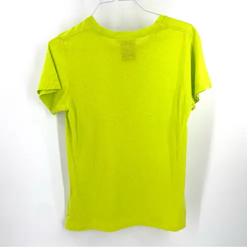 Jungmaven Lorel Limelight Minimalist Boho Hemp Organic Short Sleeve T Shirt Top Yellow