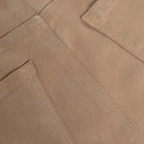 L'Agence NWOT L’Agence Clayton Coated Wide-Leg Tan Cream Brown Cappuccino Pant Jean 29