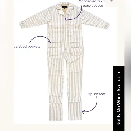 Croft Coveralls NWOT $169 The Ultimate Adult Sleepsuit for Co