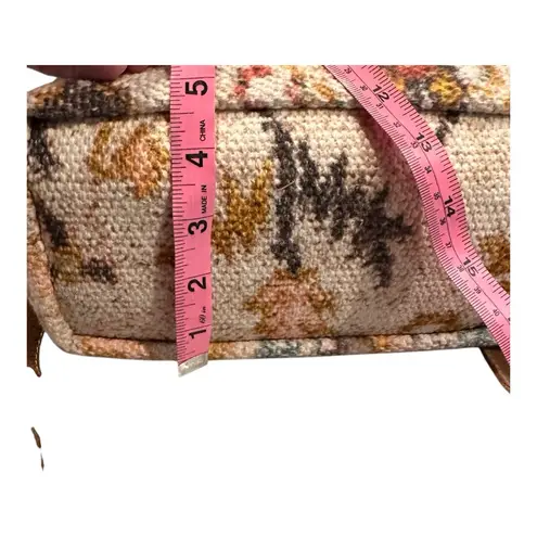 Myra Bag Tapestry Tote Crossbody Convertible Boho Southwest Carpet Shoulder Bag Brown