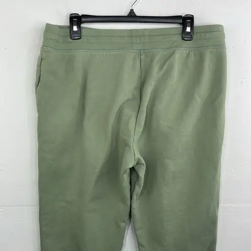 Girlfriend Collective  Canyon 50/50 Classic Jogger Sweatpants Size L Green