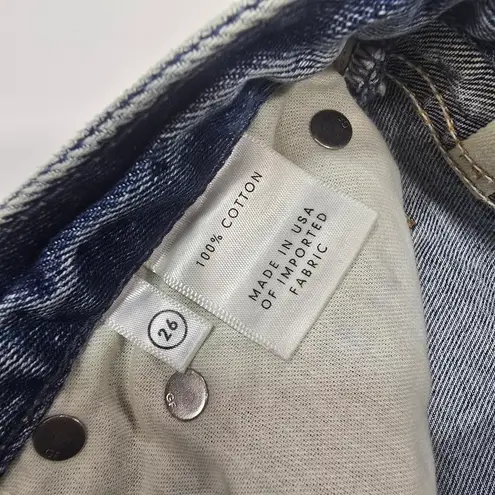 GRLFRND Karolina Distressed High-Rise Skinny Jeans