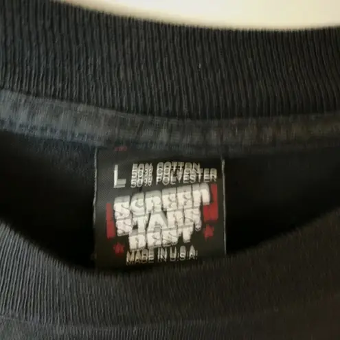 90s Vintage Two Elephant T Shirt USA Animal Rhinestones Studs Graphic Tee Large