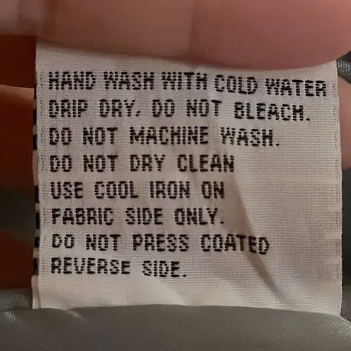 British Mist Sage Green Gingham Trench Coat Size Medium