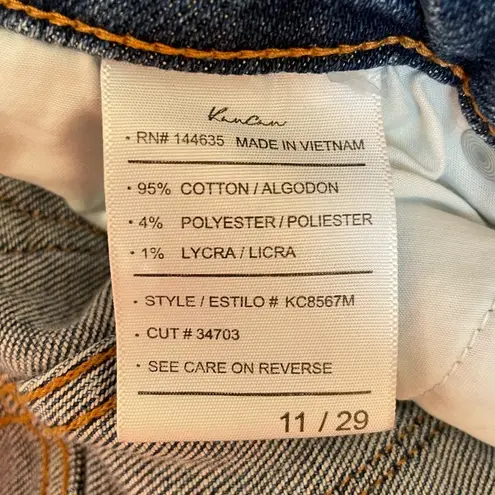 KanCan Distressed High Waist Slim Jeans Blue Size 11/29