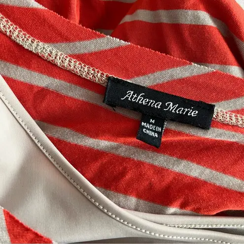Athena Marie Striped Top, Size M