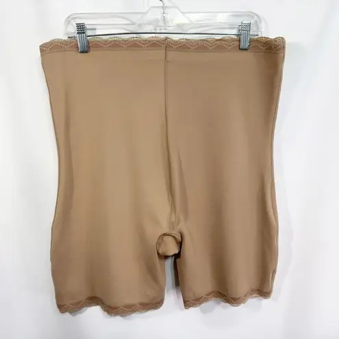 UnderWhere Luxury Collection Plus Size 3X Shapewear Support Shorts Beige 1103 Tan